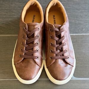 Old Navy Leather Brown Sneakers